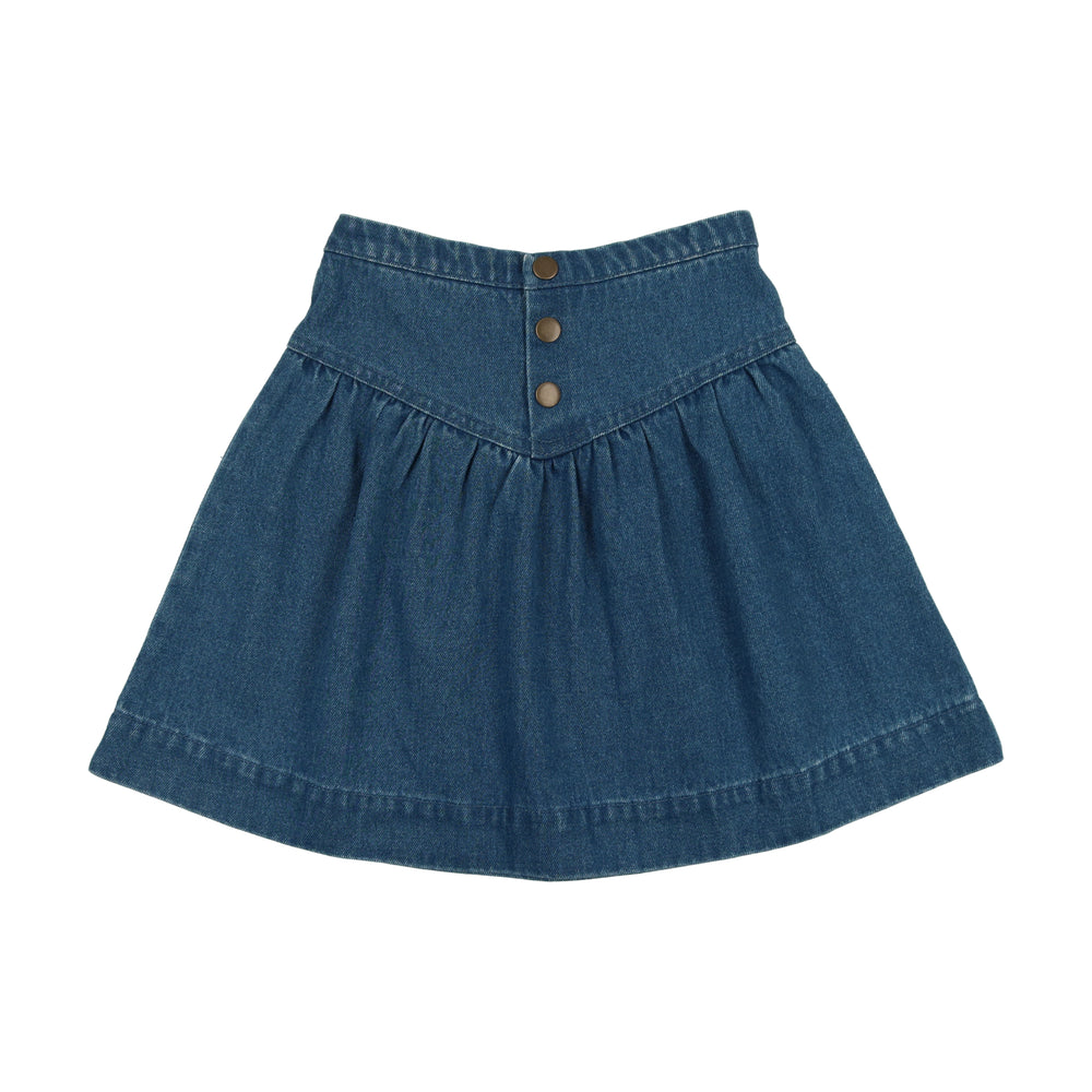 Analogie Denim Skirt - Blue