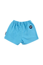 Loud Apparel Toddler Shorts Set - Cyan Blue