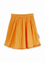 LMN3 Gauze Skirt - Apricot Cream