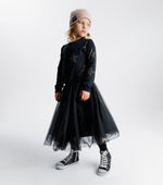 Nununu Star Tulle Dress - Black