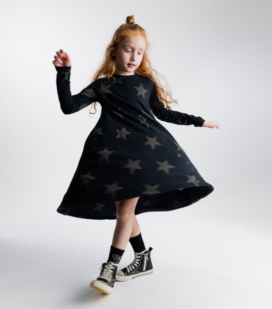 Nununu Star 360 Dress - Black