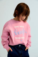 The New Society Molly Sweatshirt - Dream Blush