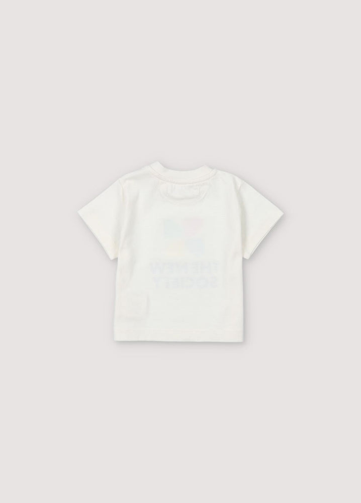 The New Society Mykonos Baby T-shirt - Coconut