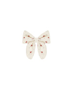 Quincy Mae Heart Ditsy Bow