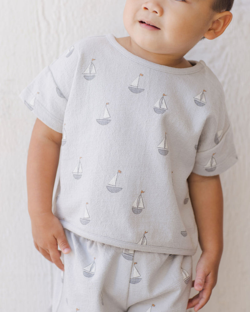 Quincy Mae Spongey Playset - Sailboats