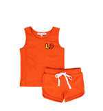 Little Parni Baby Tank Set - Orange