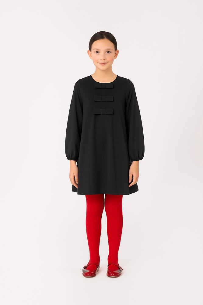 Piccola Ludo Texas Dress - Black
