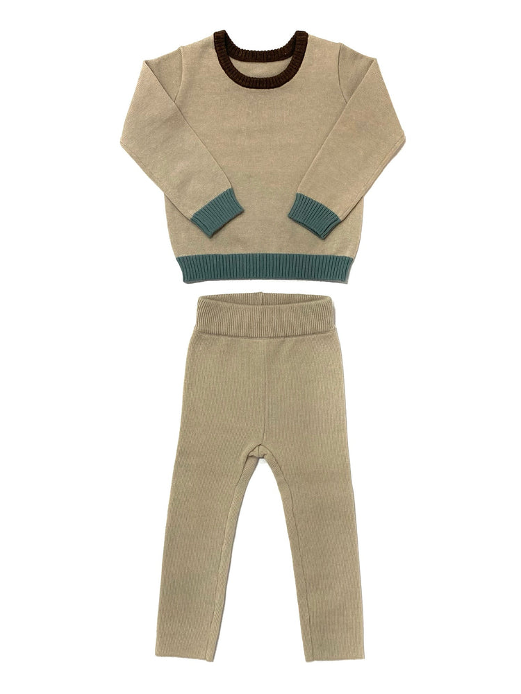 Kipp Carter Knit Set - Natural