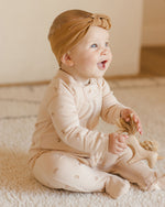 Quincy Mae Zip Sleeper Footie - Rainbows