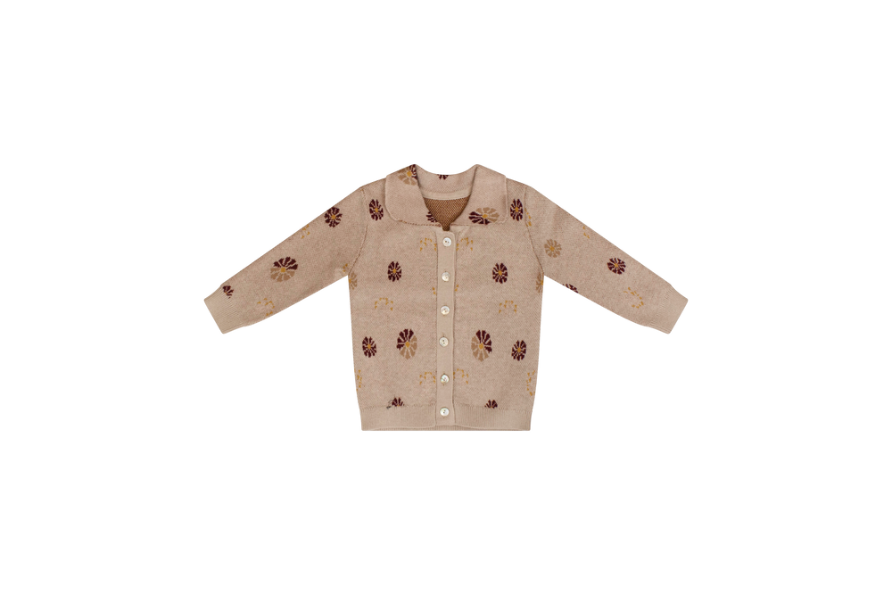Kipp Collar Knit Set - Stone