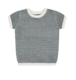 Kipp Stripe Rib Sweater - Green