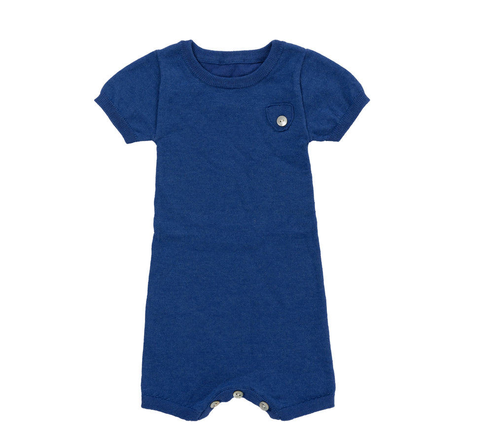 Kipp Lucas Knit Romper - Blue