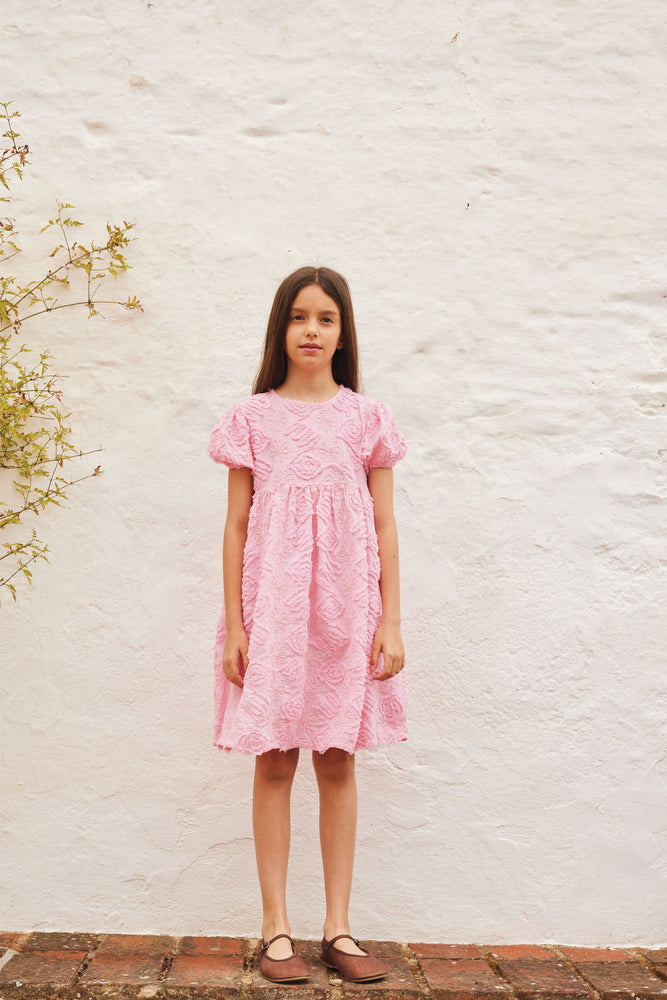 Bebe Organic Mia Dress - Seashell Pink