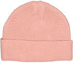 Louis Louise Knit Ruffle Collar Overall and Hat Set - Pink