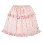 Tocoto Vintage Midi Skirt - Flowers Print