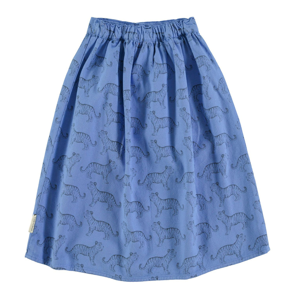 Piupiuchick Long Blue Skirt - Tigers