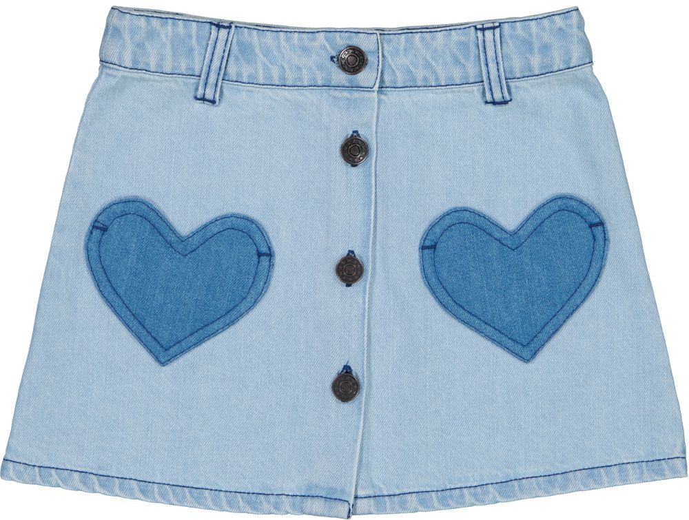 Louis Louise Sylvia Denim Heart Skirt – The Shoppe Miami