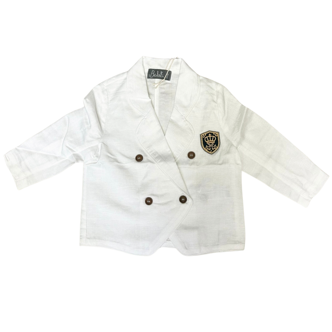 Petit clair white clearance blazer