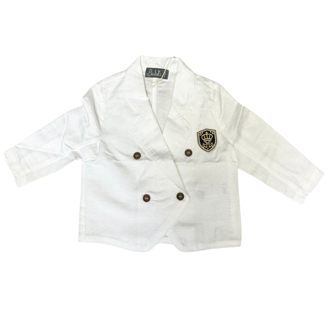 Petit clair white sales blazer