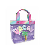 Clear Beach Tote - Vacay