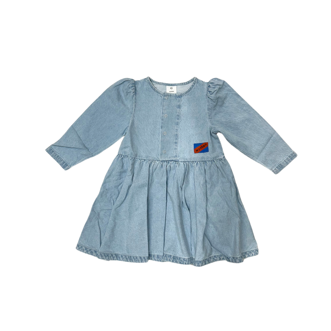 Wynken Denim Puff Dress 10