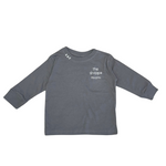 The Shoppe Long Sleeve Tee - White Thread