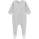 Oubon Blue Floral Footie