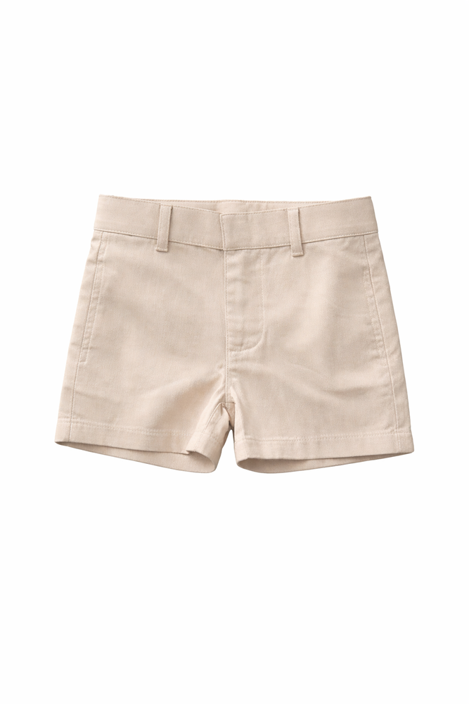 tan dress shorts Lil Legs Wheat Dress Shorts 10 / Wheat