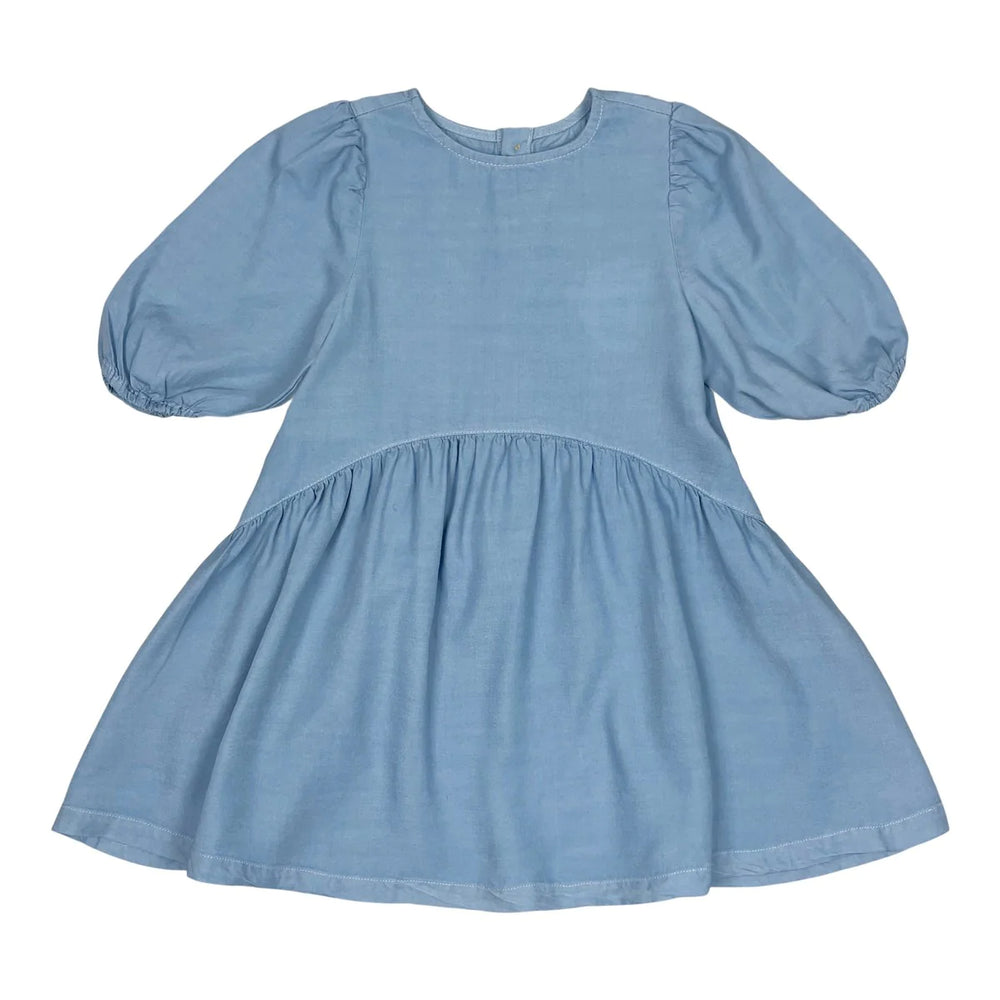 Teela Curved Dress - Chambray