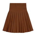 Teela Pleated Skirt - Taupe
