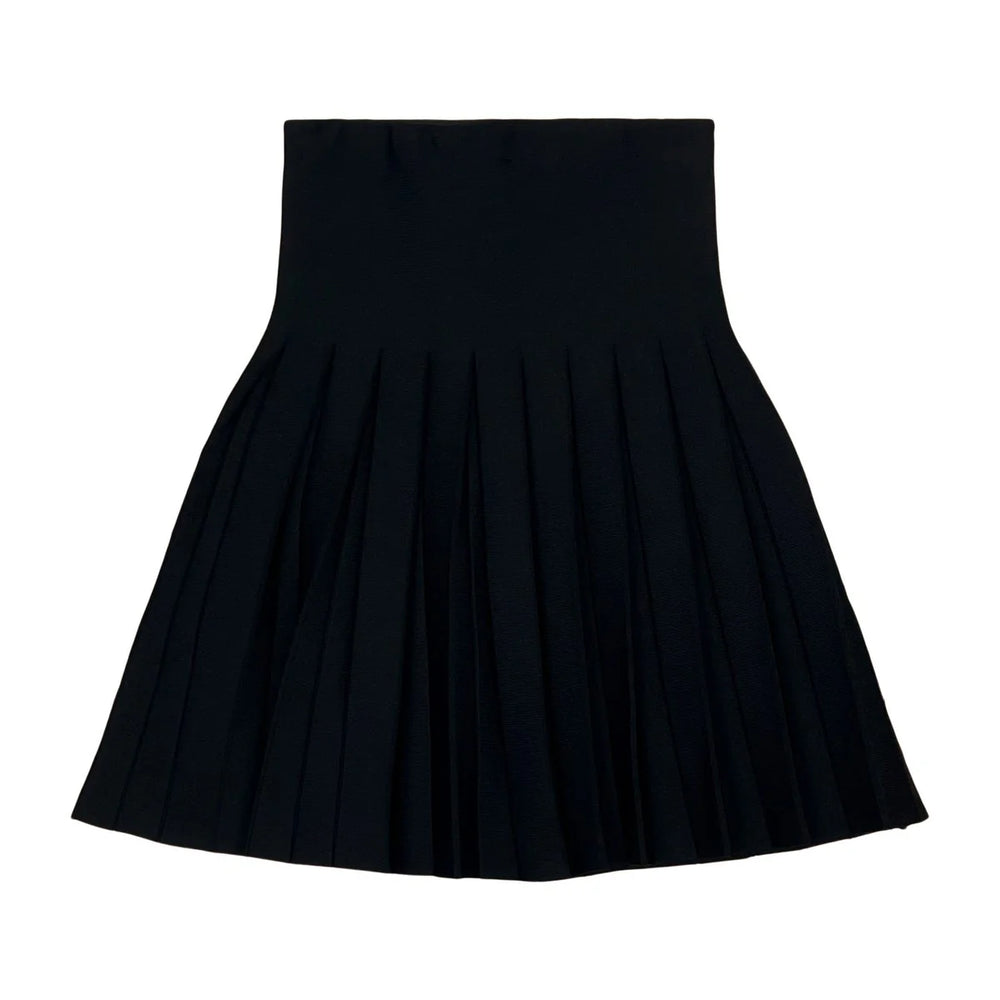 Teela Pleated Skirt - Black