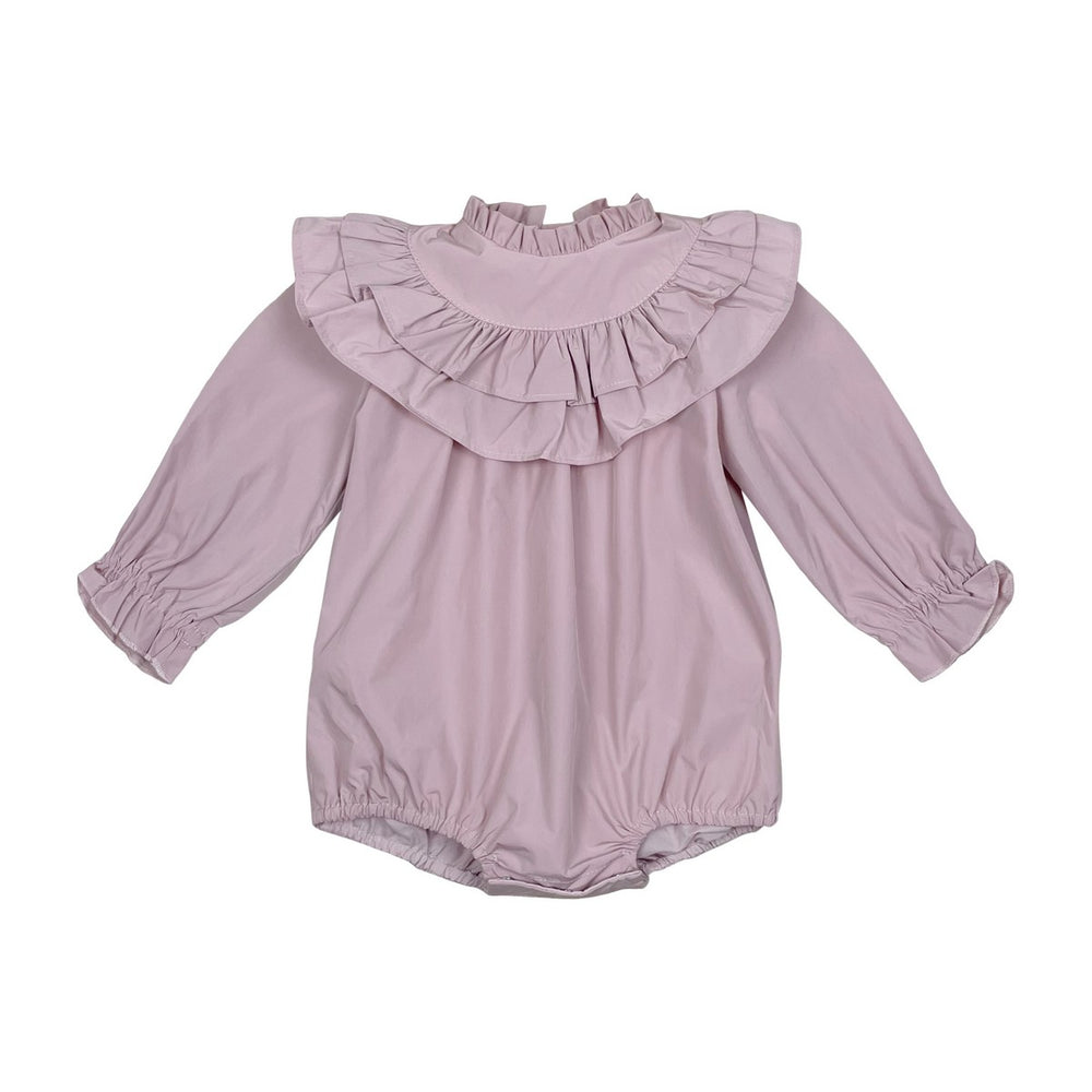 Teela Taffeta Romper -  Mauve
