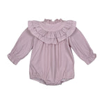 Teela Taffeta Romper -  Mauve