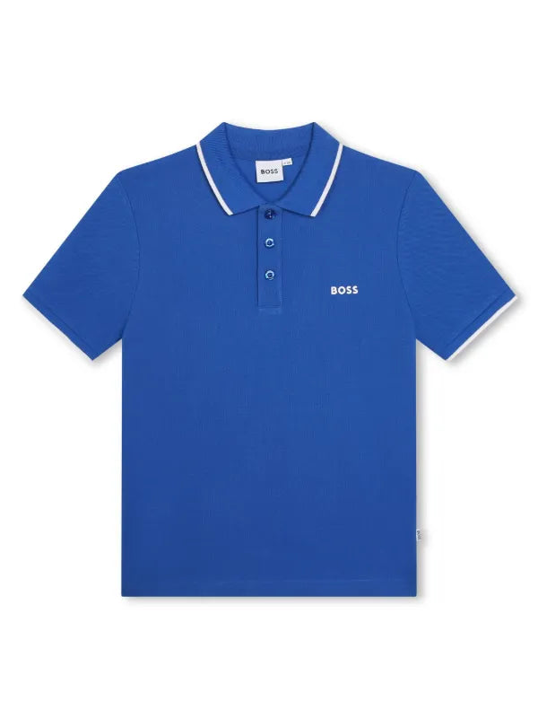 Hugo Boss Royal Blue Polo – The Shoppe Miami