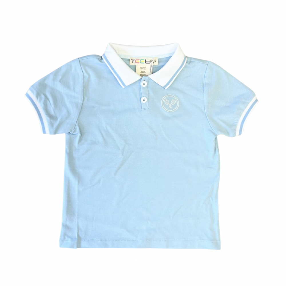 Teela Tennis Polo - Blue