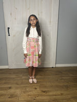 We The Kids Pink Button Blouse