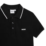 Hugo Boss Collar Polo - Black