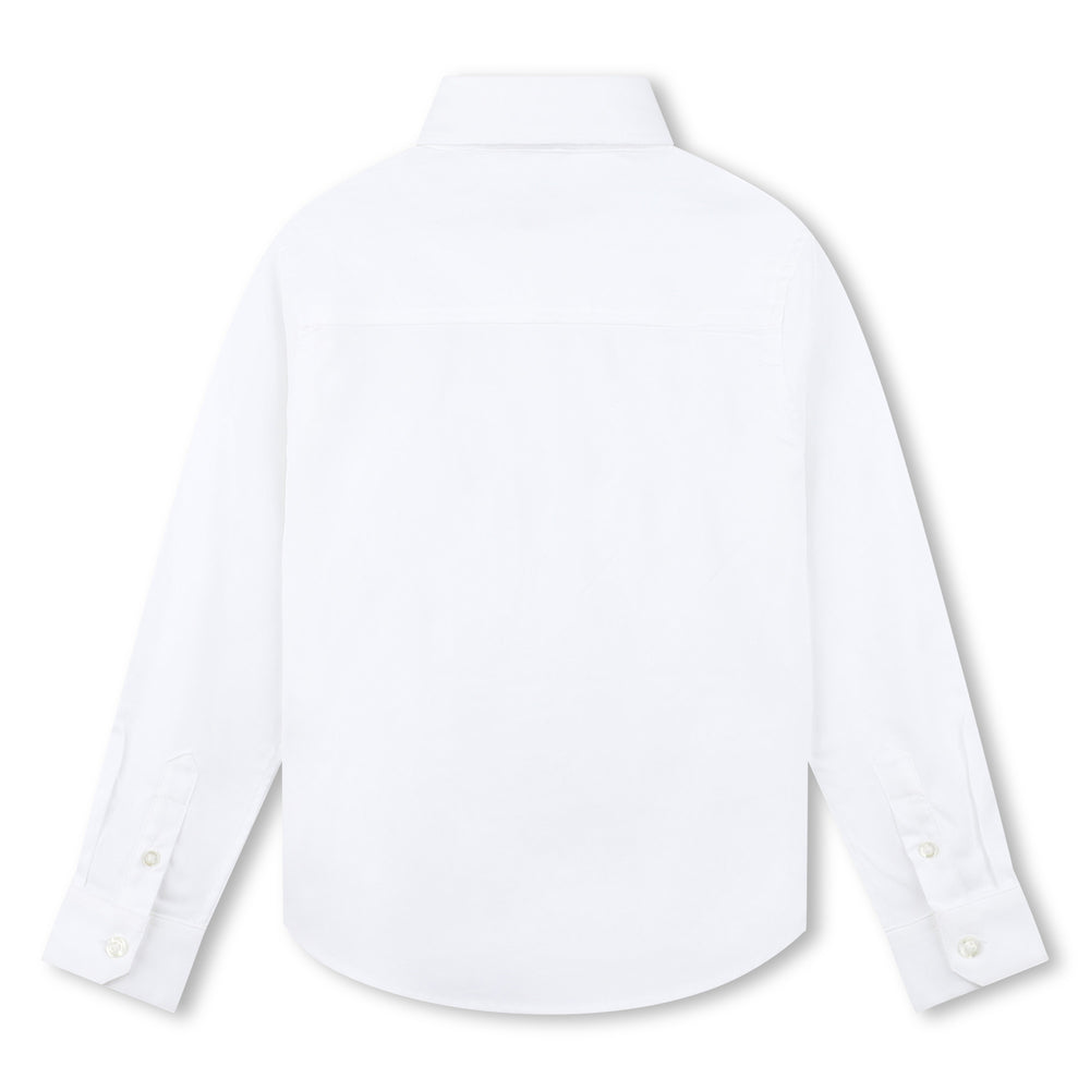 Hugo Boss Long Sleeve White Shirt