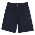 Hugo Boss All Over B Print Shorts - Navy