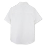 Hugo Boss Embroidered Logo Shirt - White