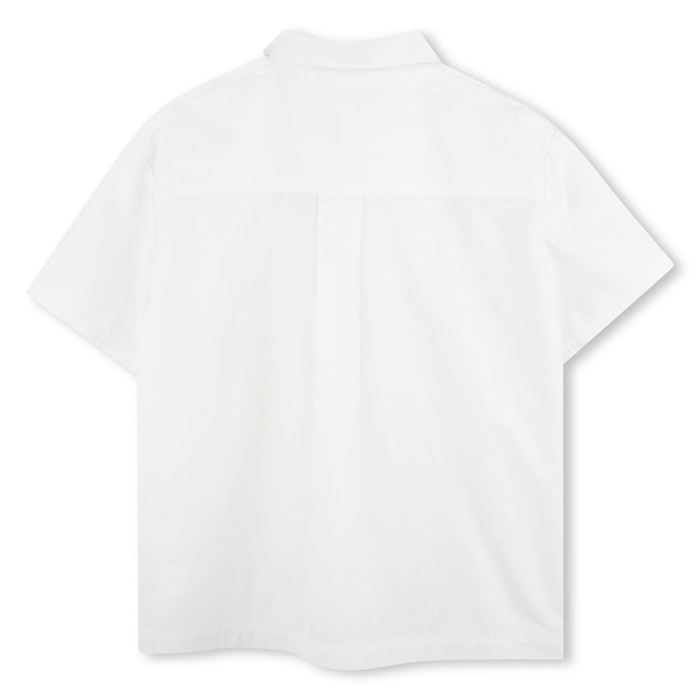 Hugo Boss Double B Button Down Shirt - White
