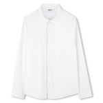 Hugo Boss Long Sleeve Button Down Shirt - White
