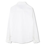 Hugo Boss Long Sleeve Button Down Shirt - White