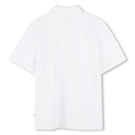 Hugo Boss Loose Fit Polo - White