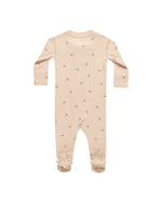 Quincy Mae Zip Sleeper Footie - Rainbows