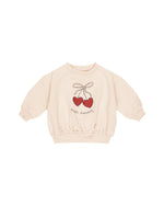 Quincy Mae Relaxed Fleece Sweat Set - Mon Amour