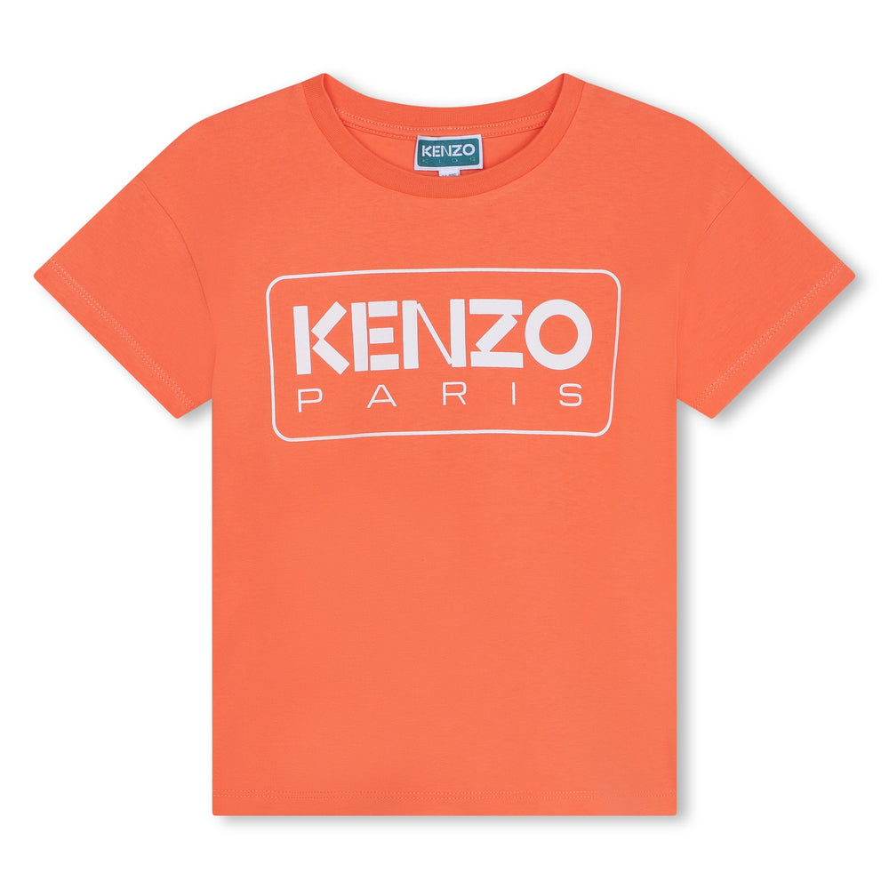 Kenzo Logo Tee - Poppy