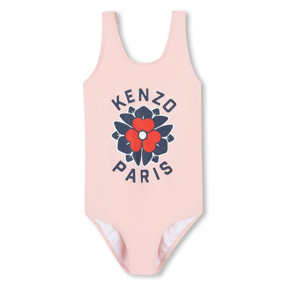 Kenzo Poppy Logo Bathing Suit - Pink