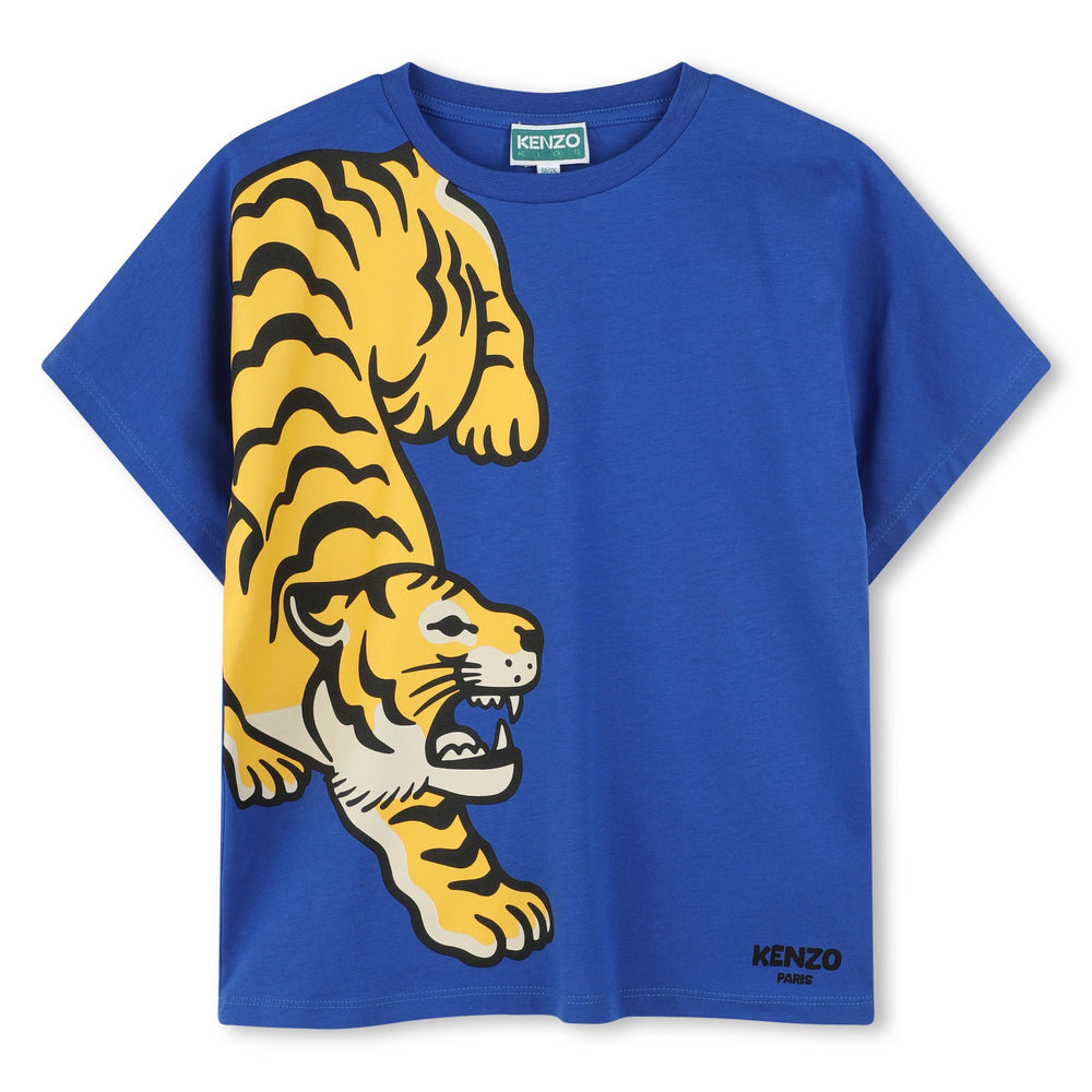 Kenzo Large Tiger Tee - Blue