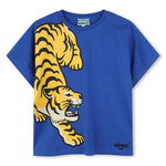 Kenzo Large Tiger Tee - Blue